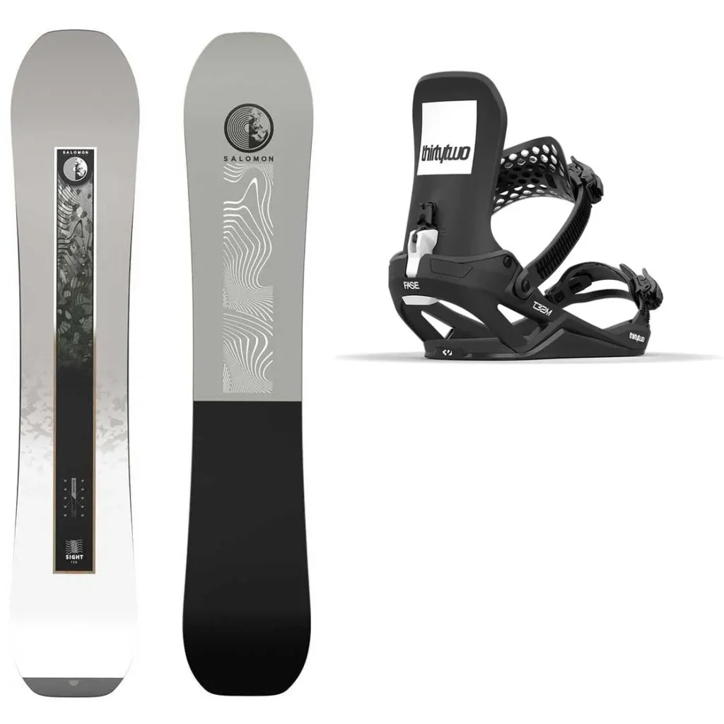 SALOMON Sight Wide + Fix THIRTYTWO T32M Fase /noir