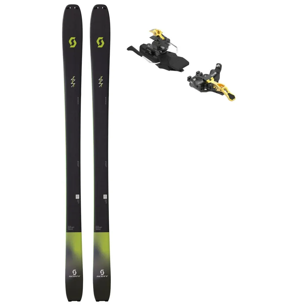 SCOTT Explorair 88 /black + Fix ATK RT 11 Evo /Freins 91 mm /gold
