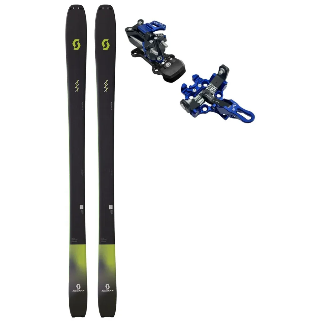 SCOTT Explorair 88 /black + Fix PLUM Pika /bleu
