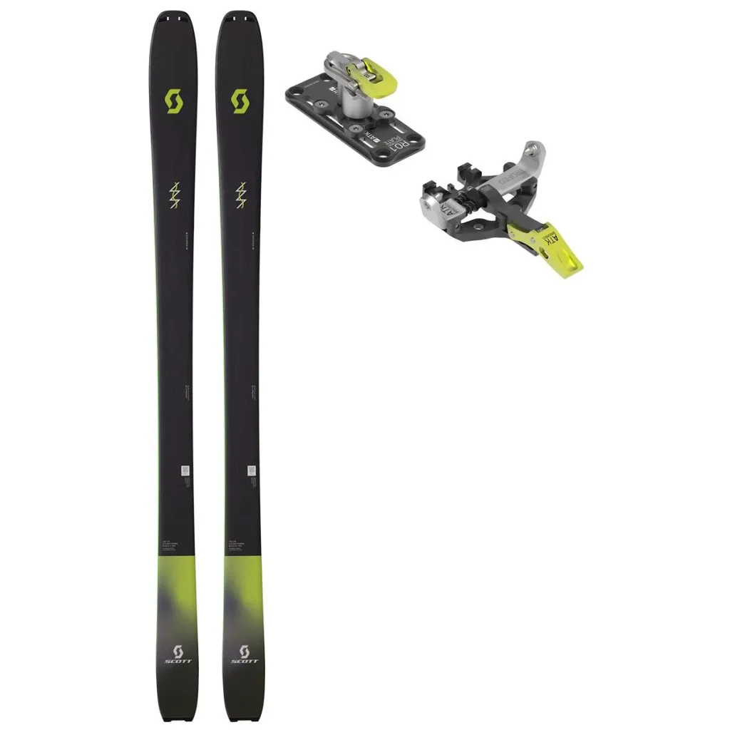 SCOTT Explorair 88 /noir + Fix ATK Trofeo 8 Plus