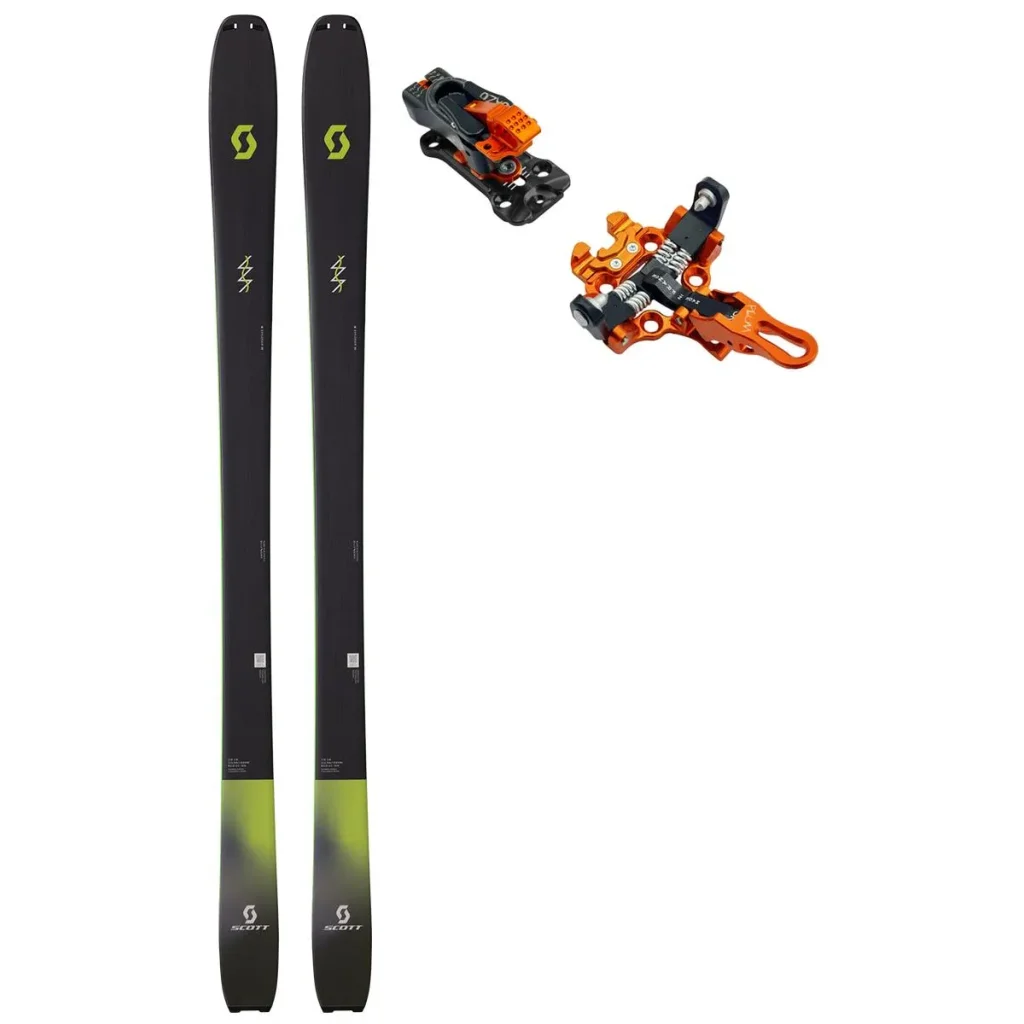 SCOTT Explorair 88 /noir + Fix PLUM Oazo 8 /orange