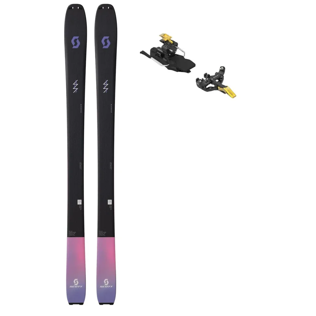 SCOTT Explorair 88 W /black purple + Fix ATK Rt 10 Evo /freins 97mm