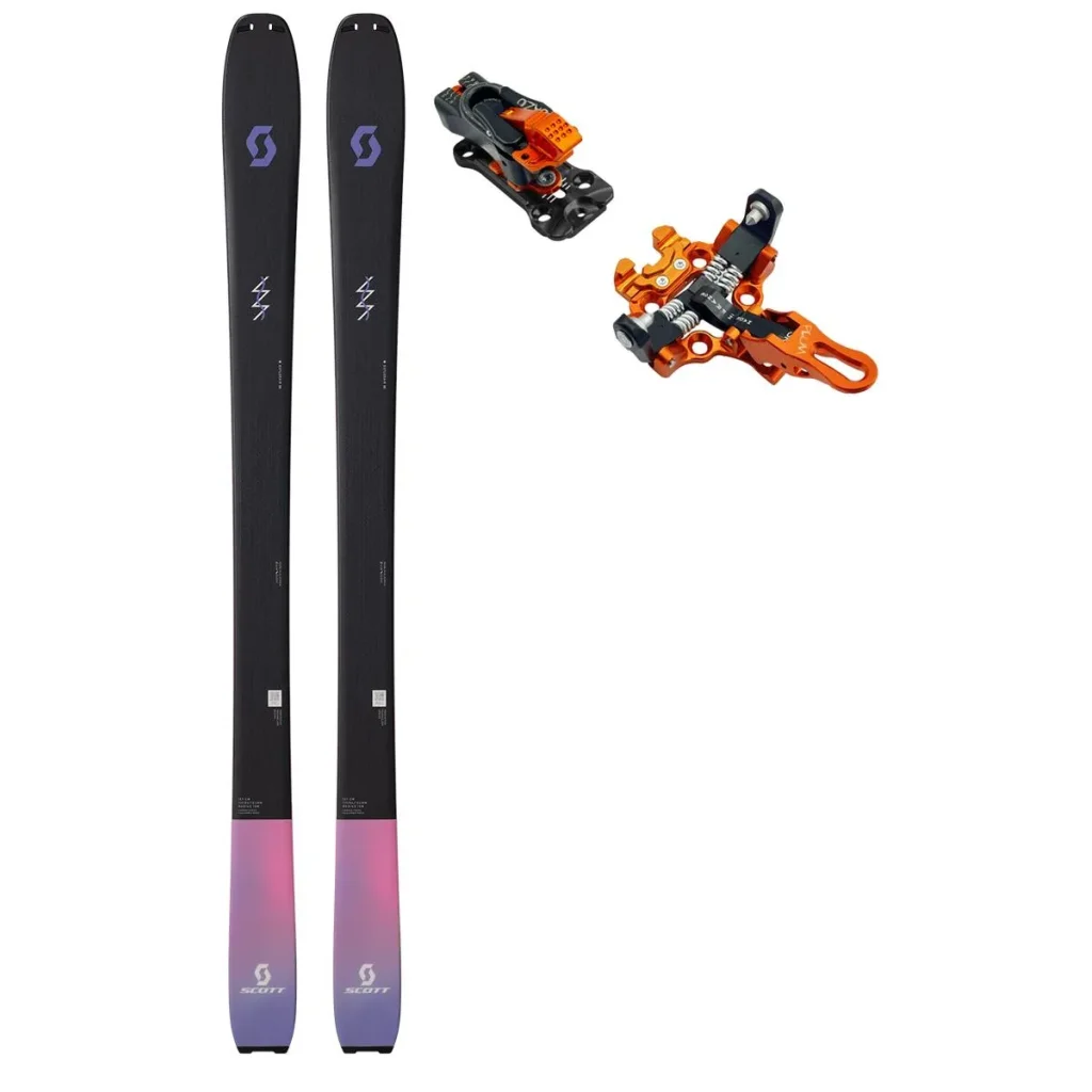 SCOTT Explorair 88 W /black purple + Fix PLUM Oazo 8 /orange