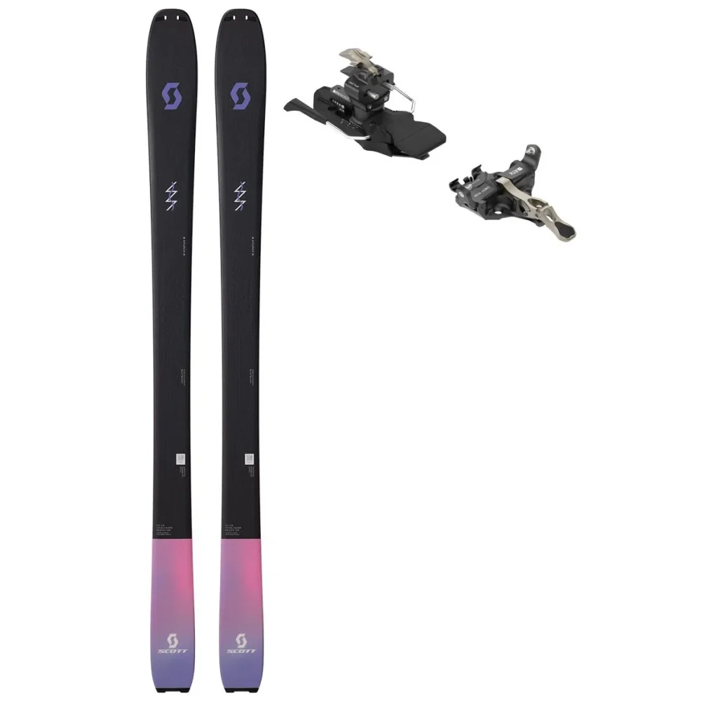 SCOTT Explorair 88 W /noir violet + Fix ATK Crest 10 /freins 97 mm /foncé bronze