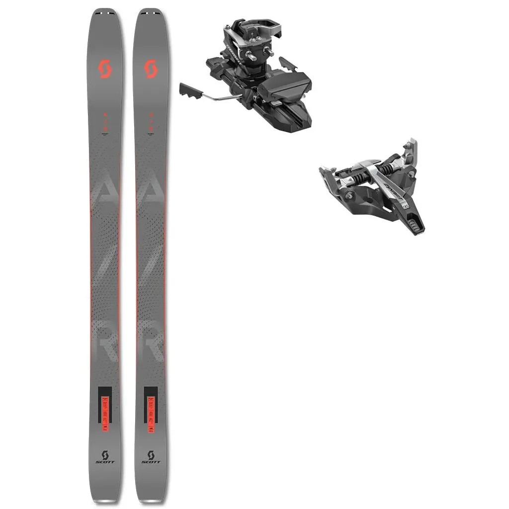 SCOTT Explorair 92 Lt + Fix DYNAFIT Seven Summits+ freins 98 /black silver