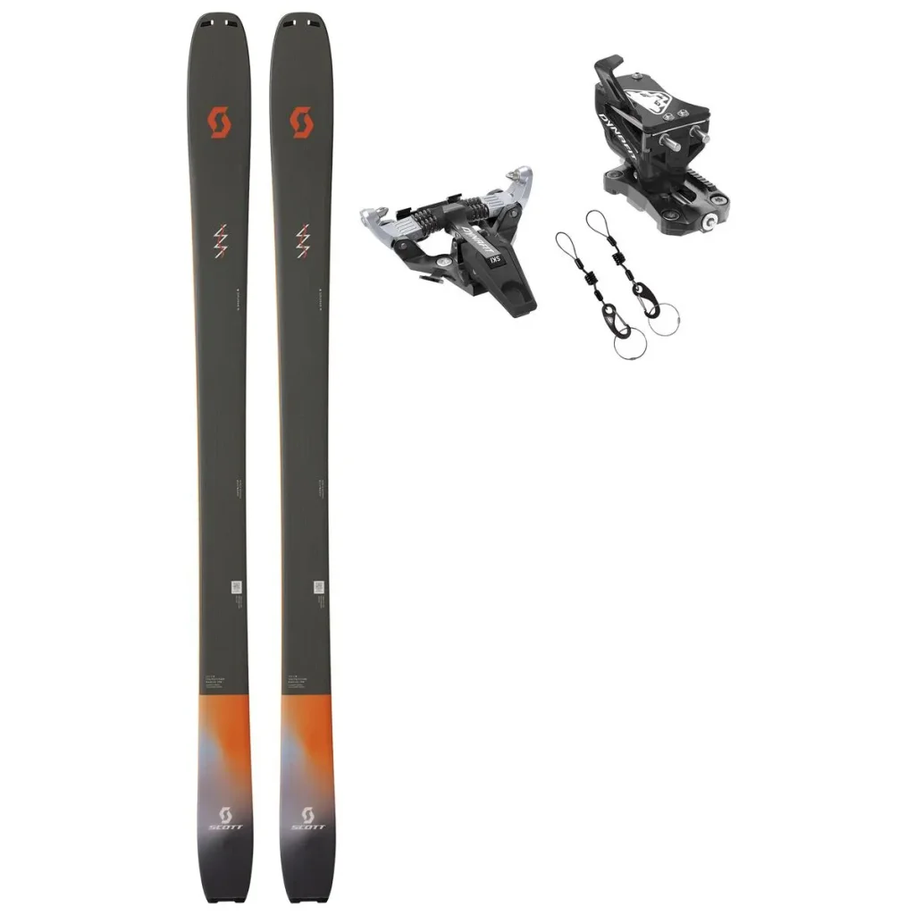 SCOTT Explorair 95 /kaki green + Fix DYNAFIT Speed Turn /black silver