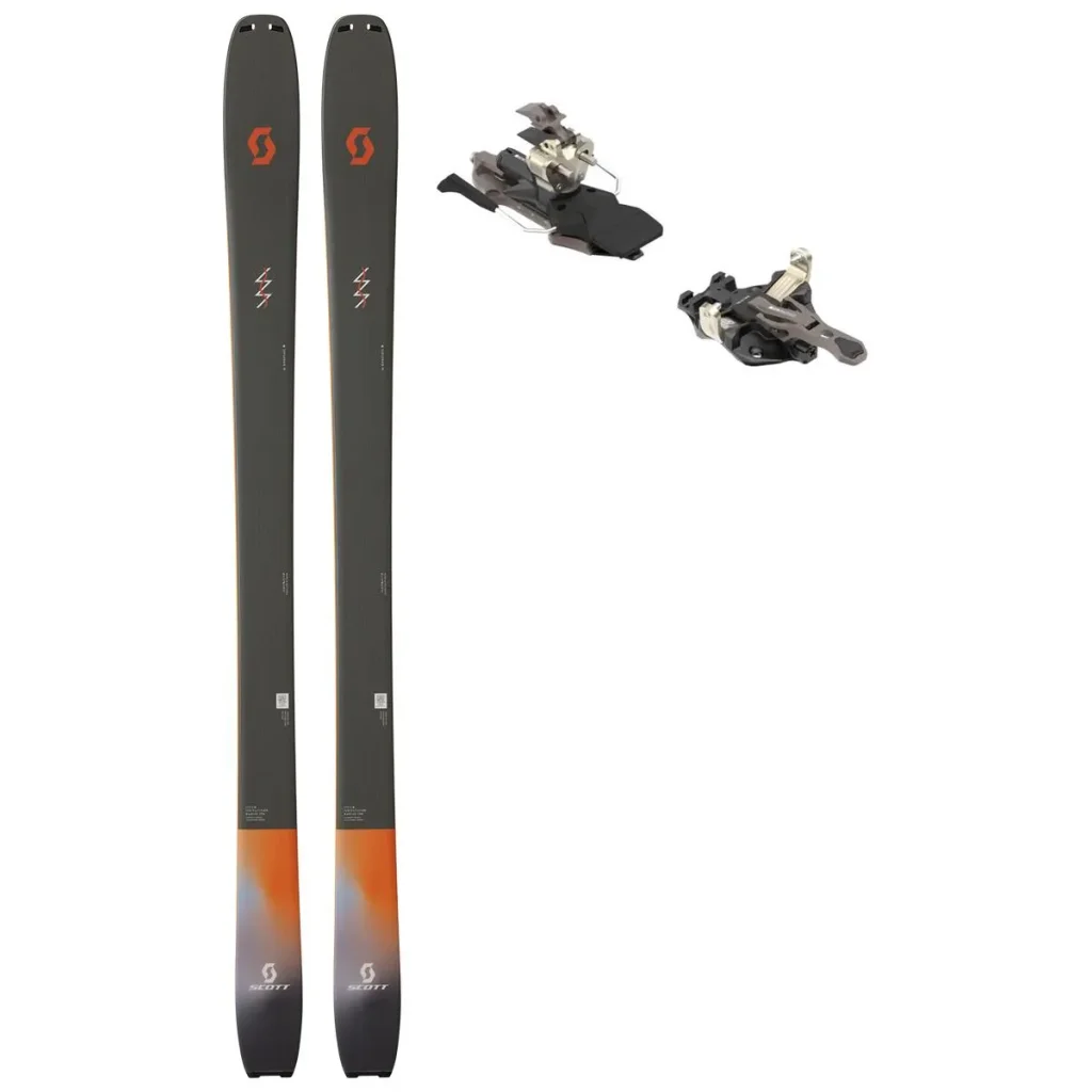 SCOTT Explorair 95 /kaki vert + Fix ATK Raider 13 Evo /frein 97 mm /noir