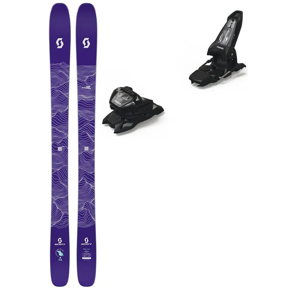 SCOTT Sea 116 + Fix MARKER Griffon 13 ID /black