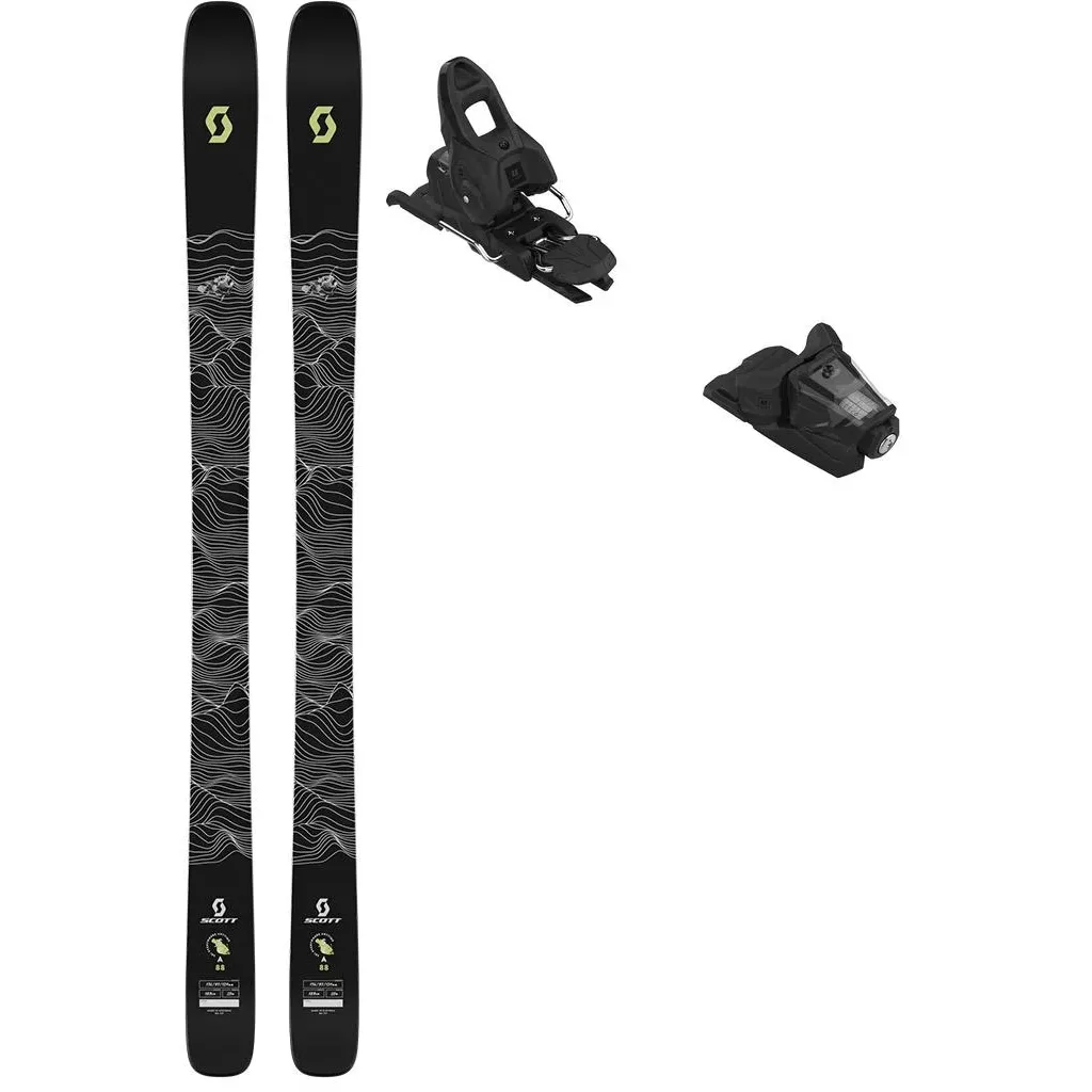 SCOTT Sea 88 /noir jaune + Fix ARMADA Stage 10 Gw /noir