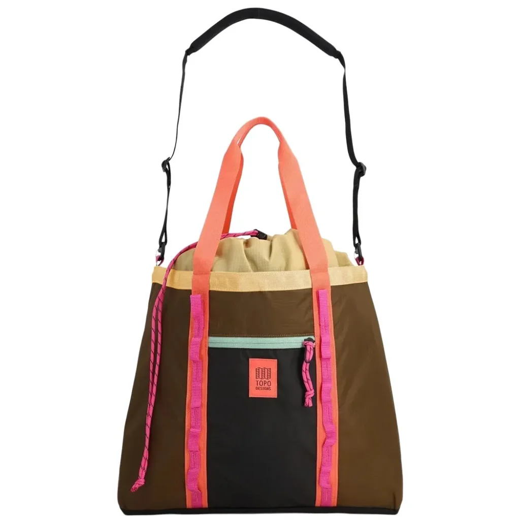 TOPO DESIGN Mountain Utility Tote /desert palm sahara