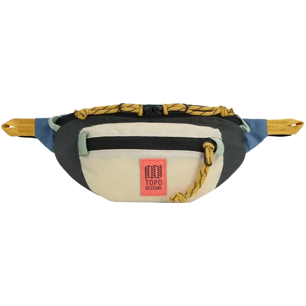 TOPO DESIGN Mountain Waist Pack /stone blue bone white