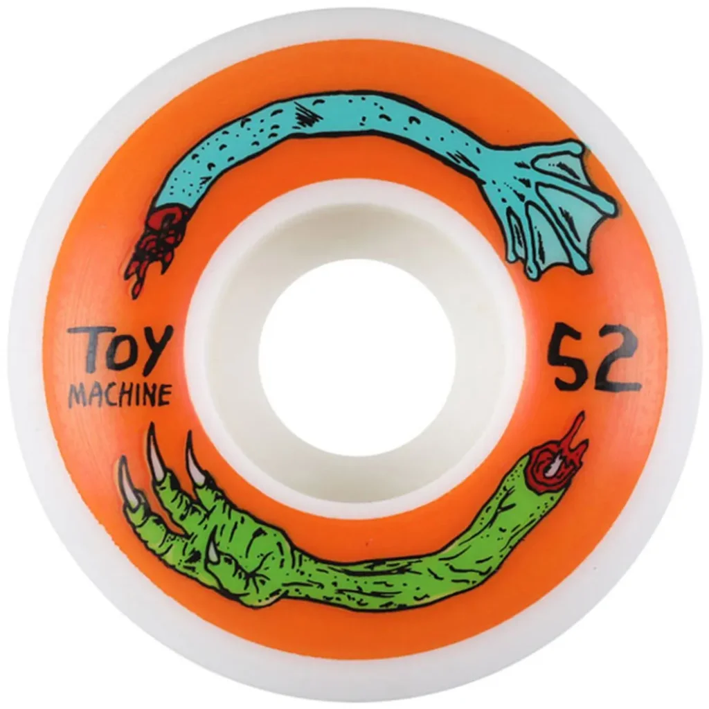 TOY MACHINE Wheels (jeu de 4) 52MM Fos Arms 101A