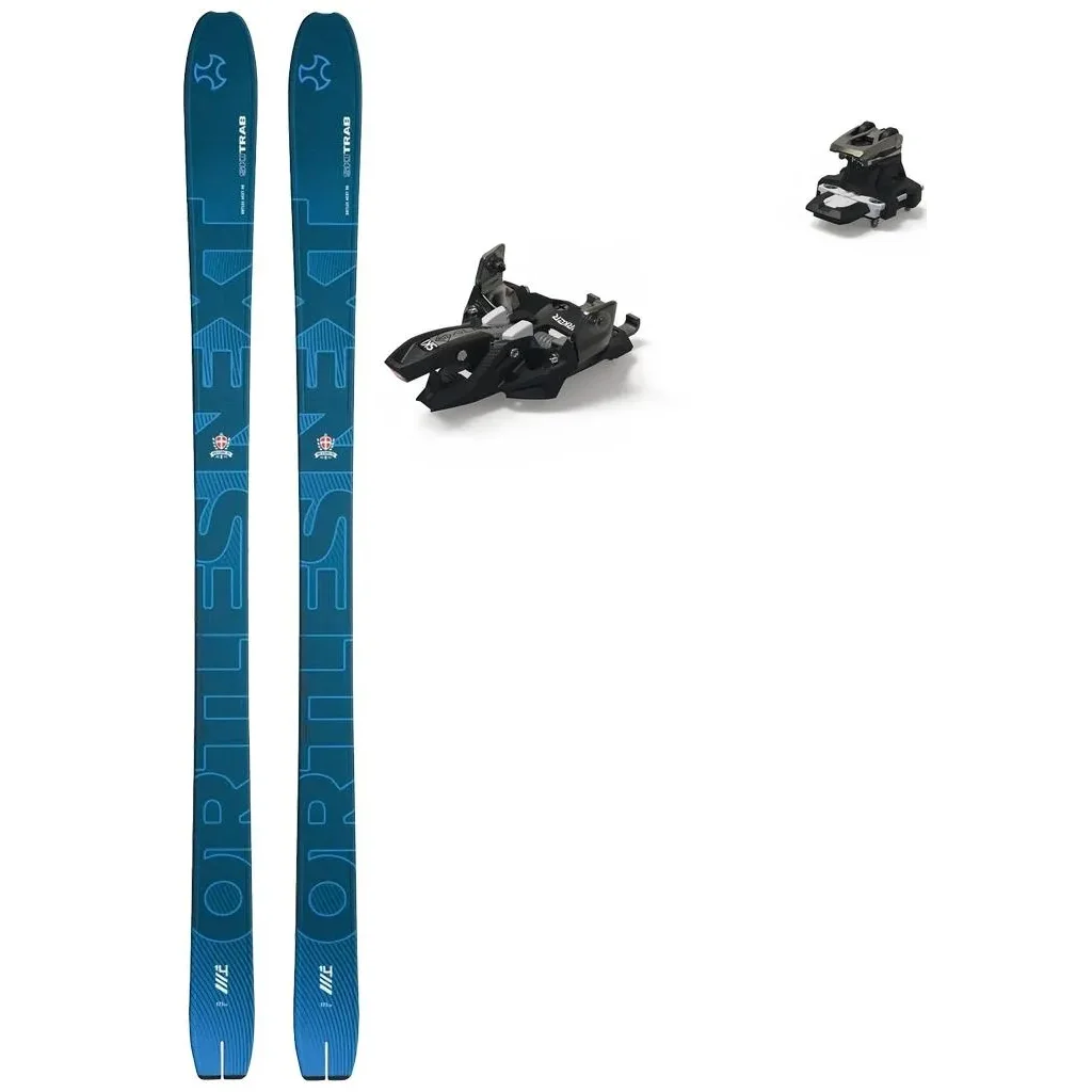 TRAB Ortles Next 90 + Fix MARKER Alpinist 8 sans freins /Black Titanium