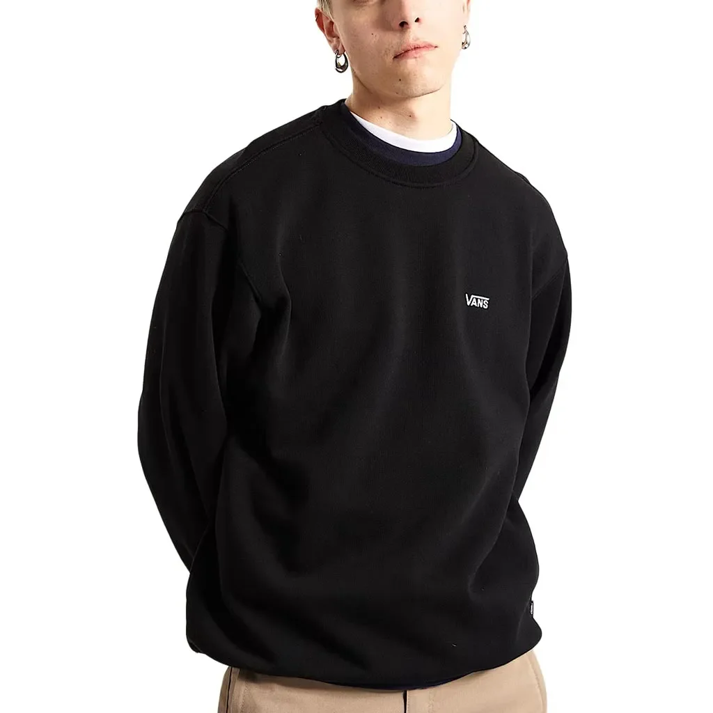 VANS Left Chest II Loose Crew /black