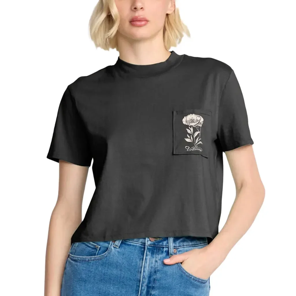 VOLCOM Pocket Dial Tee /vintage noir
