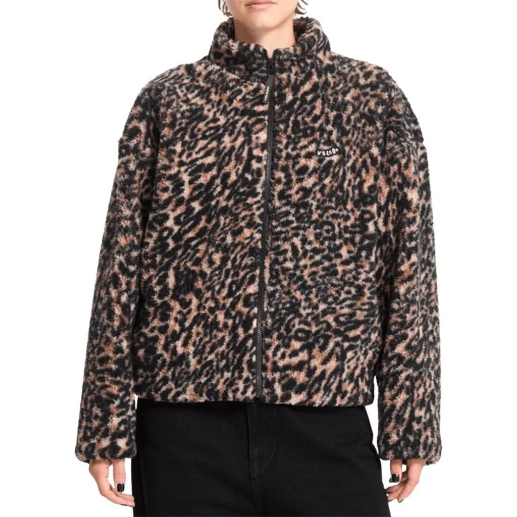 VOLCOM Wylding Out Sherpa /animal motif