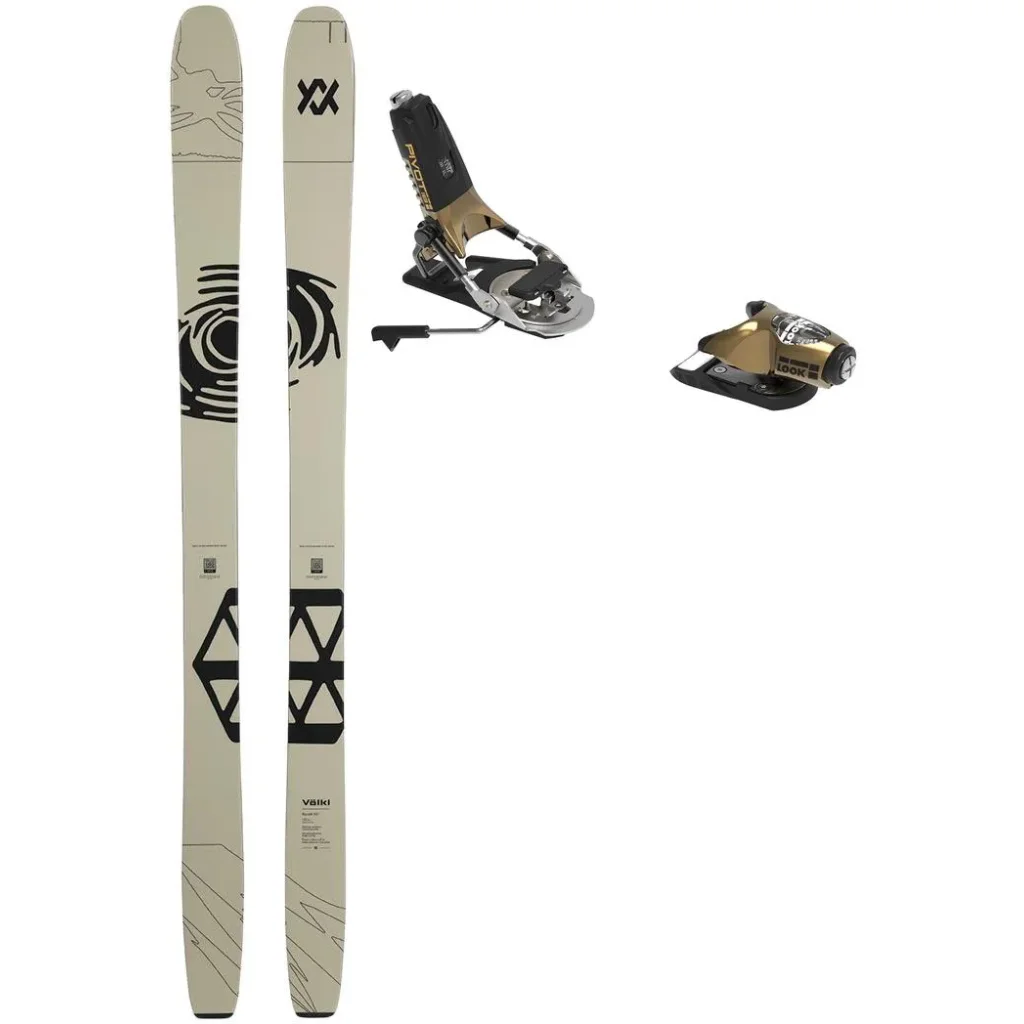 VOLKL Revolt 101 + Fix LOOK Pivot 15 Gw Freins 105 /gold