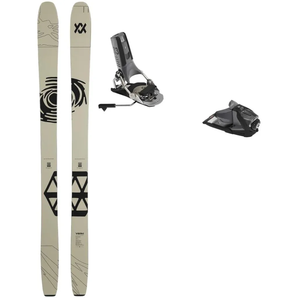 VOLKL Revolt 101 + Fix LOOK Pivot 2.0 13 Gw Freins 115 /black metal