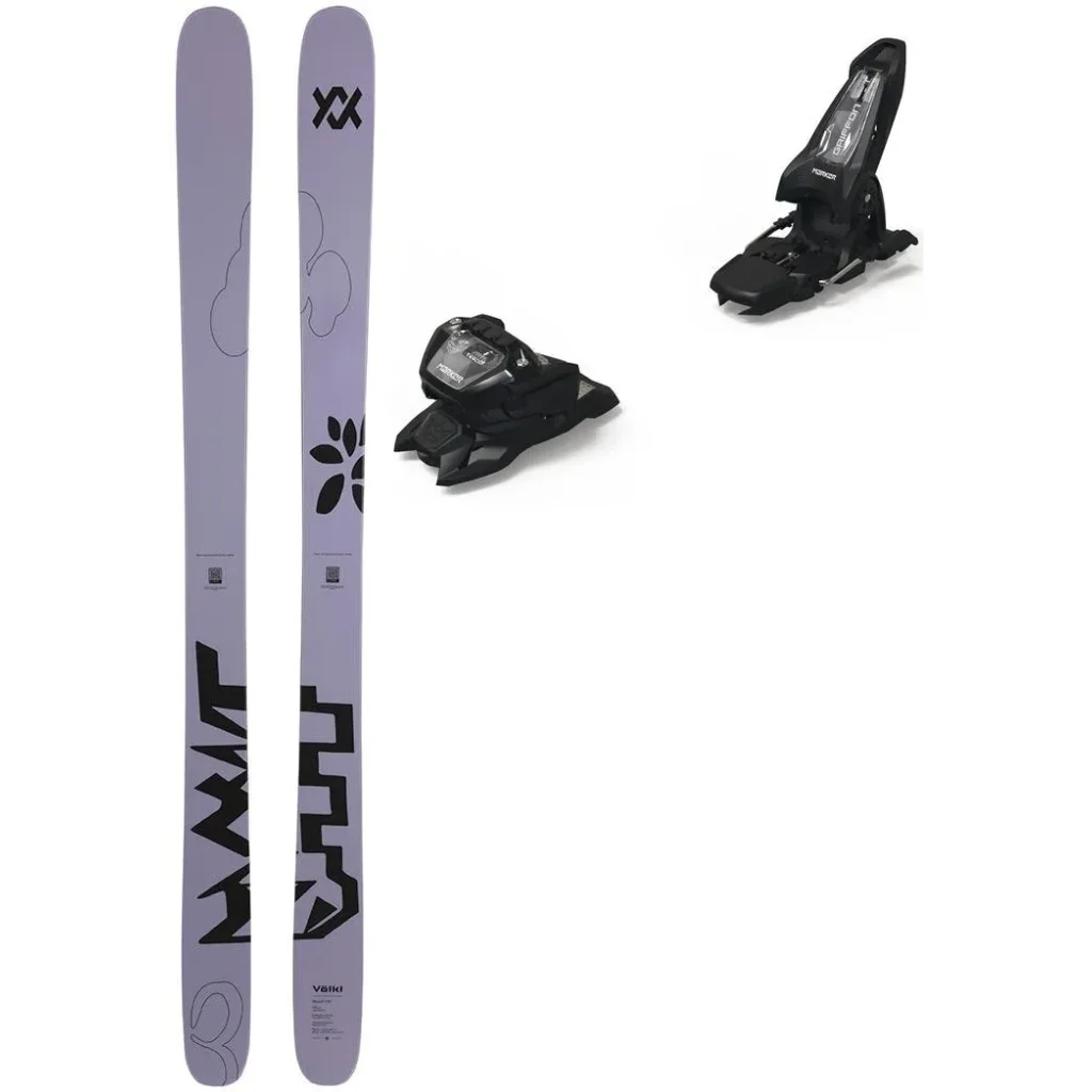 VOLKL Revolt 104 + Fix MARKER Griffon 13 ID /black