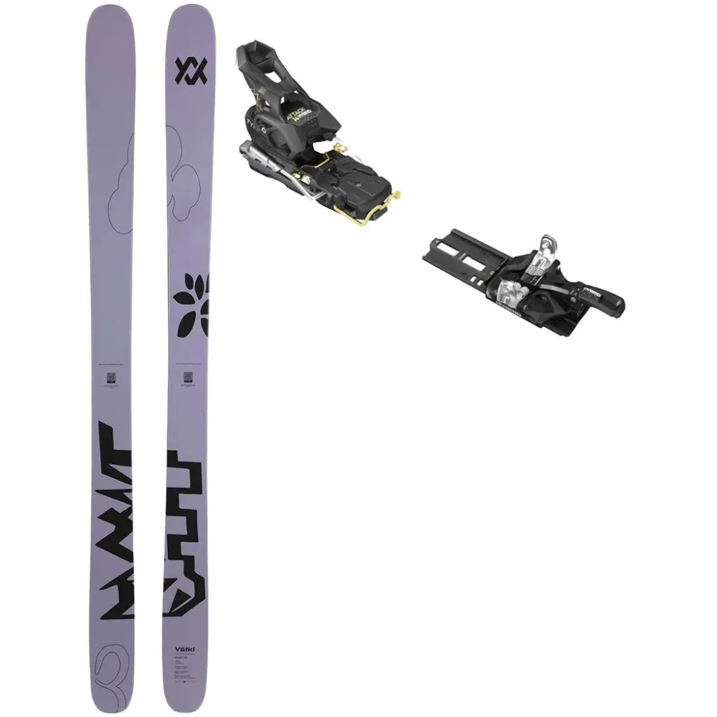 VOLKL Revolt 104 + Fix TYROLIA Attack Hybrid 14 Mn /frein 110mm