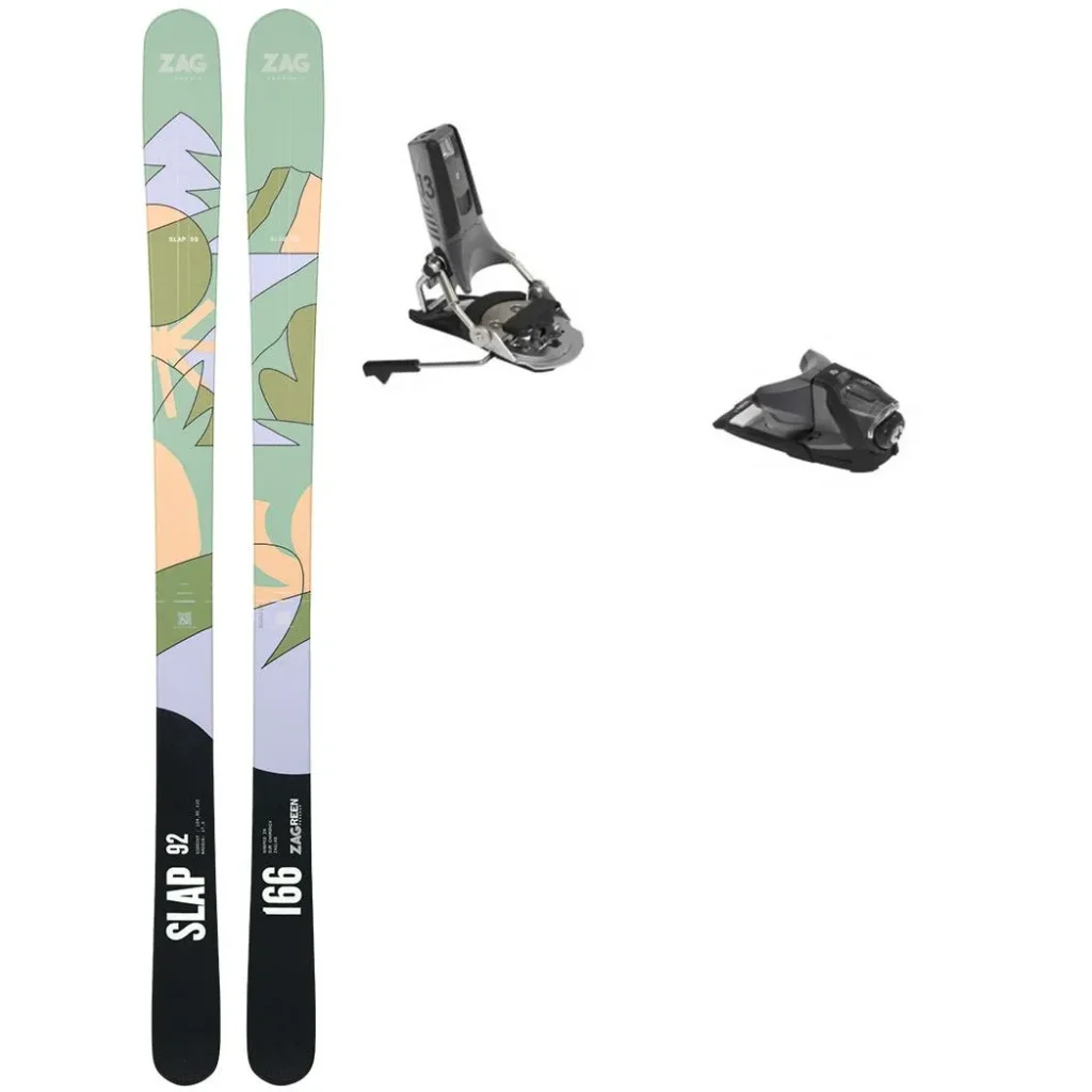 ZAG Slap 92 Femme + Fix LOOK Pivot 2.0 13 Gw Freins 95 /noir metal