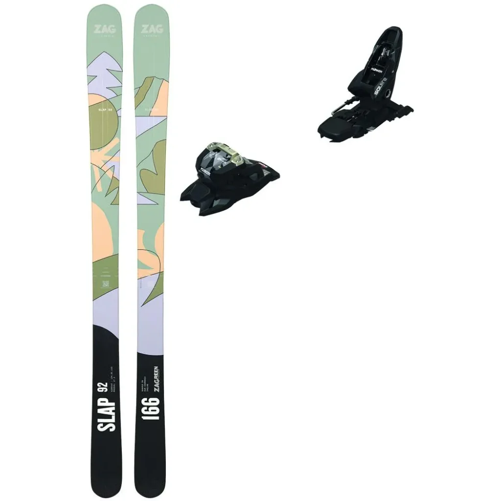 ZAG Slap 92 Femme + Fix MARKER Squire 11 /noir