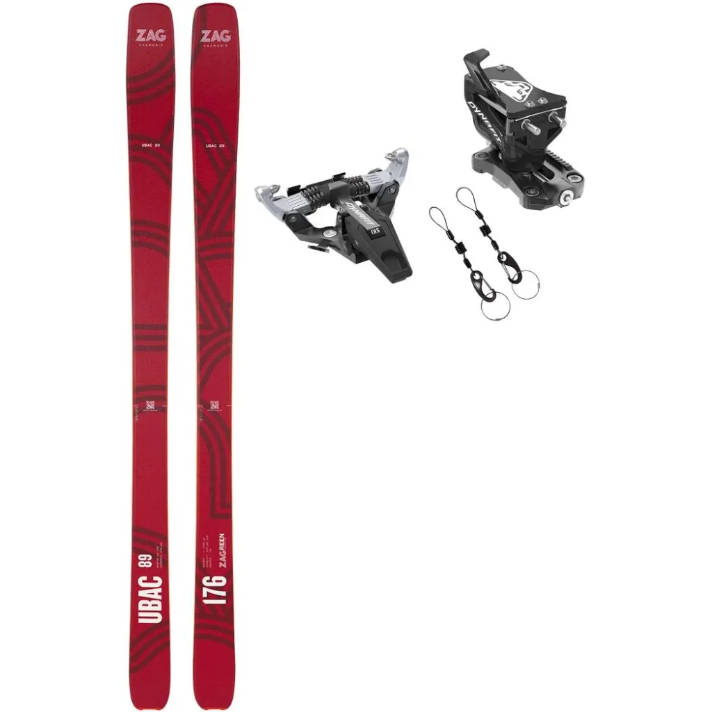ZAG Ubac 89 + Fix DYNAFIT Speed Turn /noir argent
