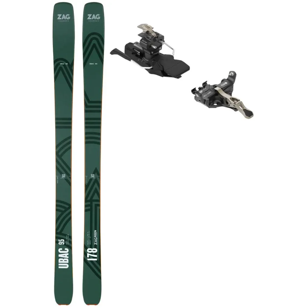 ZAG Ubac 95 + Fix ATK Crest 10 /Freins 97 mm /dark bronze