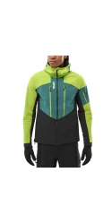 MILLET White Shield Veste /bottle macaw vert + MILLET Brevent Peak Pantalon /noir noir