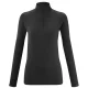 MILLET Drynamic Soft Ls 1/2 Zip W /black noir