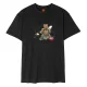 SANTA CRUZ Braun Pizza Bear T-Shirt /noir