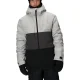 686 Smarty 3-in-1 Form Jacket /white heather colorblock