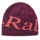 RAB Logo Beanie /mulberry hibiscus