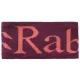 RAB Knitted Logo Headband /mulberry hibiscus