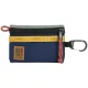 TOPO DESIGNS Accessory Bag Mountain /stone bleu bone blanc