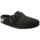 BIRKENSTOCK Boston Shearling Suede leather /fur black (Regular)