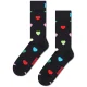 HAPPY-SOCKS Heart Sock /noir