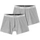 CARHARTT WIP Cotton Trunks (Pack de 2) /gris gris chiné chiné