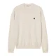 CARHARTT WIP Madison Sweater /fleur de sel noir