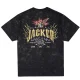 JACKER Inferno T-Chemise /noir lavé