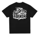 JACKER Cream T-Shirt /noir