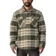 PATAGONIA LW Insulated Fjord Flannel Shirt /ashore old growth vert