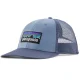 PATAGONIA P-6 Logo LoPro Trucker Hat /barnacle blue