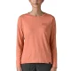 PATAGONIA Cap Cool Daily Graphic L/s Shirt W /strataspire moment pink x-dye