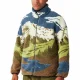 PICTURE ORGANIC Hafdals Zip Fleece /cloudy landsc sherpa