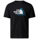 THE NORTH FACE Mountain Foundation Ss Tee Graphic /tnf noir