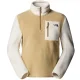 THE NORTH FACE Yumiori 1/4 zip w /kaki stone blanc dune