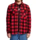VOLCOM Bowered Fleece Ls /lifeguard rouge