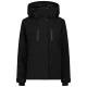 CMP Femme's jacket in mechanical stretch /noir