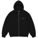 JACKER Notorious Hoodie Zip /noir